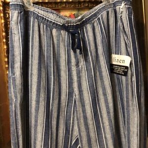 🦋Patchington d a s h high elastic pull tie waist wide leg lightweight pants